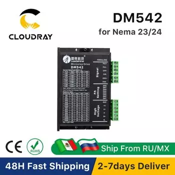 Шаговый драйвер Cloudray DM542 20-50В 1.0-4.2А