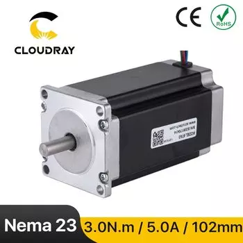Шаговый двигатель Cloudray Nema23 57 мм 2 фазы