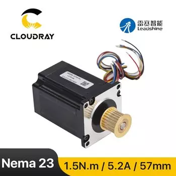 Шаговый двигатель Cloudray Nema23 57 мм 3 фазы 150 нсм