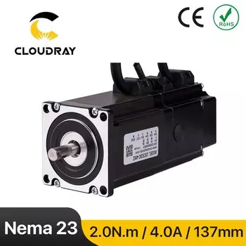 Шаговый двигатель Cloudray Nema 23 2.0 Нм 4.0А