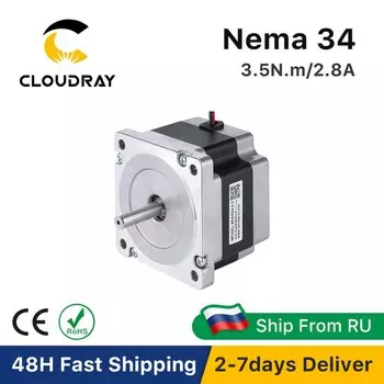 Шаговый двигатель Cloudray Nema 34 34CS35D-280