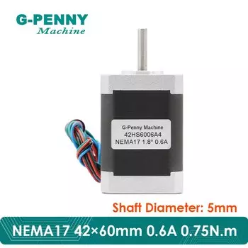 Шаговый двигатель G-PENNY MACHINE 42HS6006A4