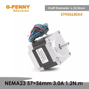 Шаговый двигатель G-PENNY MACHINE NEMA23 57x56 1.2 Нм