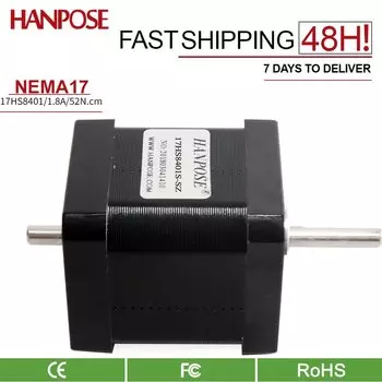 Шаговый двигатель HANPOSE 17HS8401S-SZ