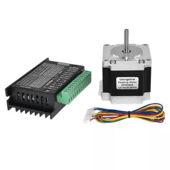 Шаговый двигатель Nema 23 23HS5628, 57 моторов 2,8a с TB6600, драйвер шагового двигателя NEMA17 23, детали для ЧПУ и 3D принтера