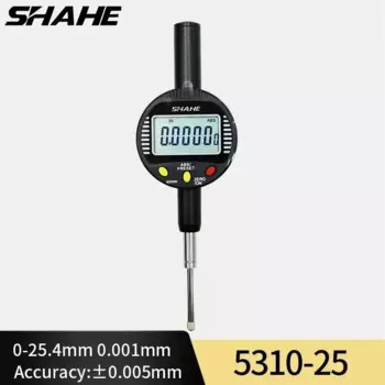 SHAHE 0-10/0-25/0-50 мм 0,001 мм цифровой циферблатный индикатор цифровой циферблат электронный ЖК-цифровой индикатор прецизионный инструмент