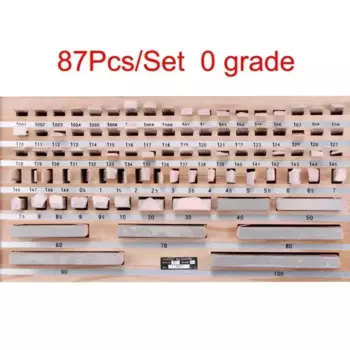 Шахе блоки калибровки для штангенциркуля