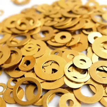 Шайбы для складных ножей TYSEEK, латунные, набор из 10 шт.