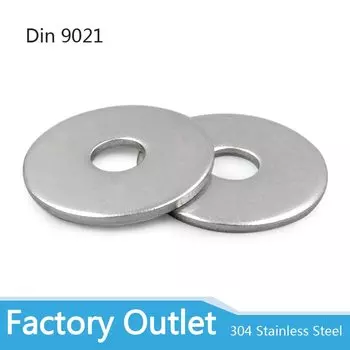 Шайбы Keepheart DIN9021 из нержавеющей стали 304 M3-M24