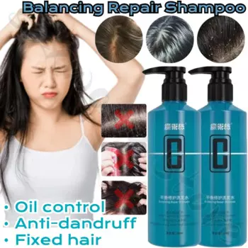 Шампунь для восстановления и глубокого очищения кожи волшебный Шелковый Balance, Шампунь против перхоти, 520 мл