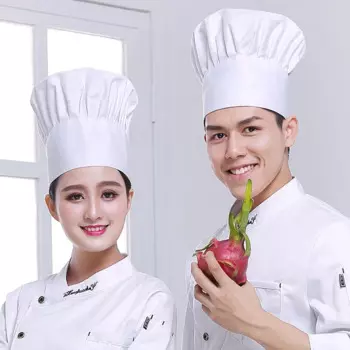 Шапки для кухни для мужчин и женщин, мужская Кепка для ресторана и отеля, детская Рабочая кепка s, принадлежности для тортов, хлопковая ткань официант шеф-повор