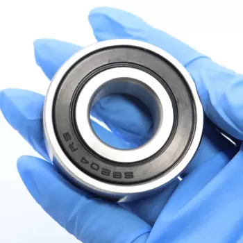 Шарикоподшипник S6204RS, нержавеющая сталь ABEC-3 440C, 5 шт., 20 х47 х14 мм, S 6204RS, шарикоподшипник из нержавеющей стали 6204