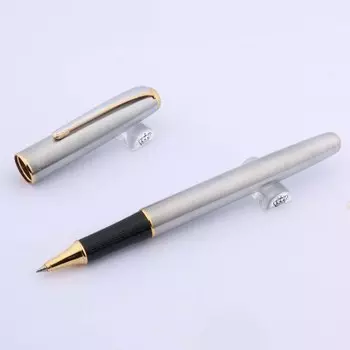 Шариковая ручка Chouxiongluwei HERO черная металлическая