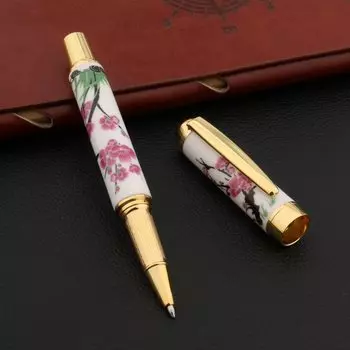 Металлическая шариковая ручка Chouxiongluwei красная