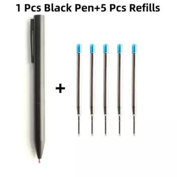 Шариковая ручка Genkky черная, металлическая, 0,7 мм