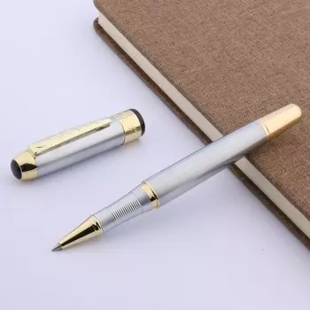 Шариковая ручка JINHAO черная металлическая