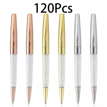 Шариковая ручка с черными чернилами, 120 шт.