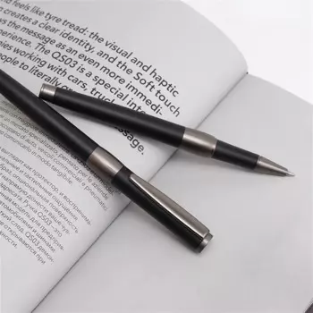 Шариковая ручка SANKOU BZ6 с черным металлическим наконечником, 0,5 мм