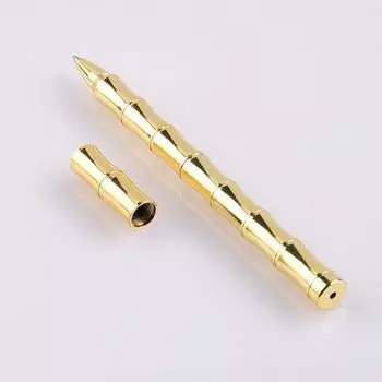 Шариковая ручка WZWCFO латунная бамбуковая