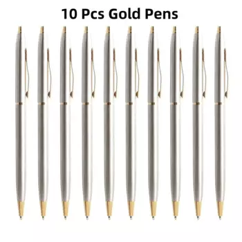 Шариковые ручки Baikingift металлические 10 шт.