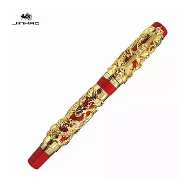 Шариковые ручки Jinhao с рисунком дракона и феникса