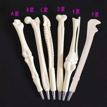 Шариковые ручки MOONBIFFY череп, пластик