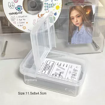 Шаркбанг прозрачный органайзер для канцелярии