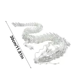 Шарнирная игрушка-дракон waasoscon 30 см пластик