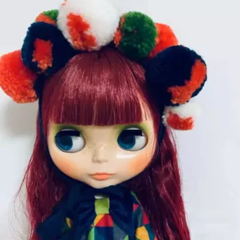 Шарнирная кукла Neo Blyth Patty с нашивкой, пушистая кукла, огненно-красные волосы, подвижная фигурка, игрушка, кукла на заказ, коллекция сделай сам