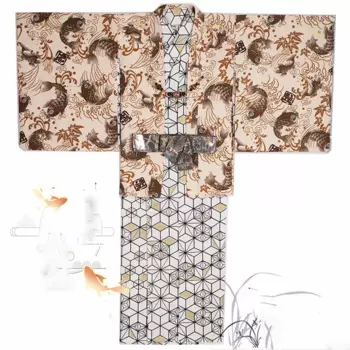 Шарнирная одежда OB27 1/6 1/4 1/3, традиционное японское кимоно юката для шарнирной/SD-девочки, ID72, 80 см, кукла сильного дяди, аксессуары 174