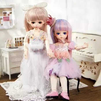 Шарнирные куклы Doris BJD 1/6, наряд, шарнирная кукла, лицо, макияж, полный комплект, одежда, игрушки, модная Коллекционная кукла BJD для девочек, милые подарки
