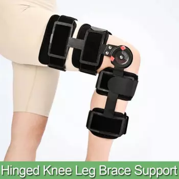 Шарнирный фиксатор колена иммобилайзер ортопедический Стабилизатор-для лечения травм ACL MCL PCL, медицинский ортопедический стабилизатор поддержки после хирургии