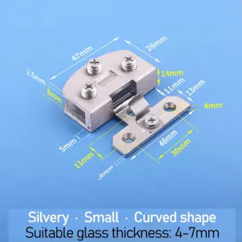 Шарниры для стеклянных дверей imango