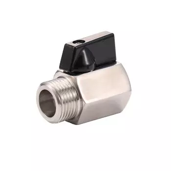 Шаровой кран Brew Shark из нержавеющей стали 5/8" MALE BSP X 5/8" FEMALE BSP