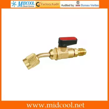 Шаровой кран для Fefrigeration LX45 красный