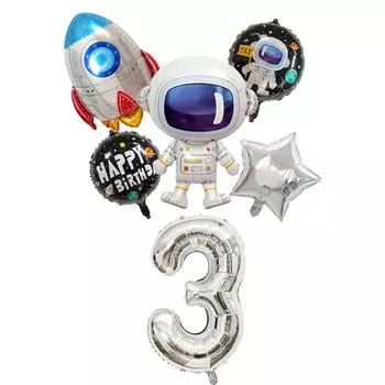 Шары для дня рождения мальчиков "Космос"