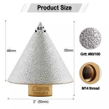 SHDIATOOL Алмазные фасочные биты M14