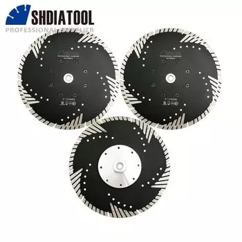 SHDIATOOL Алмазный турбо-лезвие для угловой шлифовальной машины 230 мм