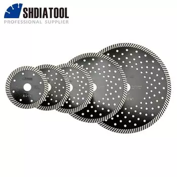 SHDIATOOL Циркулярные диски алмазные 4.5"/5"/7"/9"