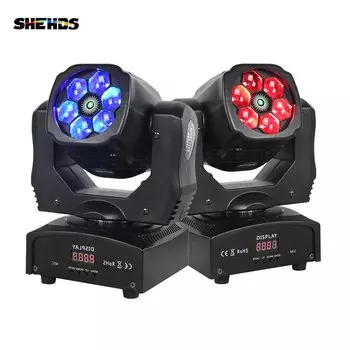 SHEHDS Beam & Wash LED освещение 6x15 Вт RGBW