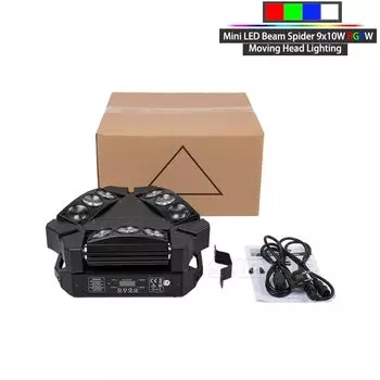 SHEHDS Мини-светодиодный луч Spider Light RGBW DMX512