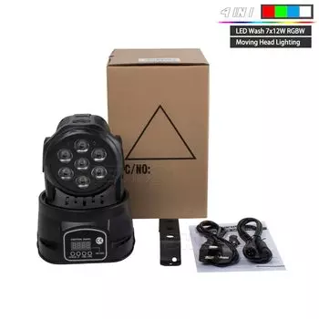 SHEHDS RGBW Сценическое освещение 7x12 Вт