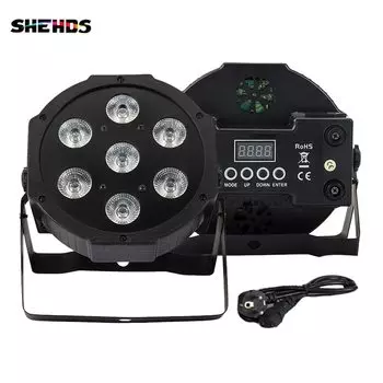 SHEHDS RGBWA+UV светодиодный светильник Par DMX512