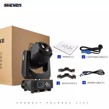 SHEHDS светодиодный точечный светильник 200 Вт DMX512