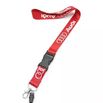 Шейные ремни, ремешок для ключей, мобильный телефон, удостоверение личности, подвесная веревка для Audi A3 A4 B5 B6 A3 8P 8V 8L A5 A6 C6 C5 A1 A7 A8 Q2 Q3 TT RS3