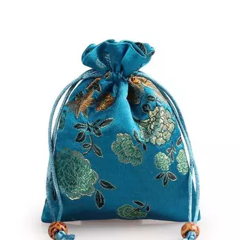 Шелковая подарочная сумка merylover 11x14 см