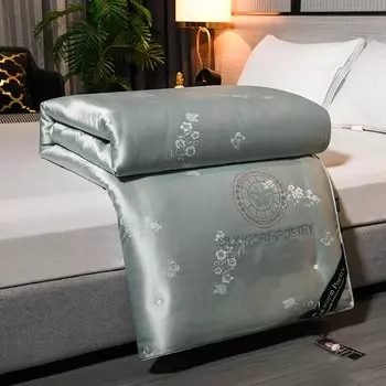 Шелковое одеяло kmikli 100% шелк