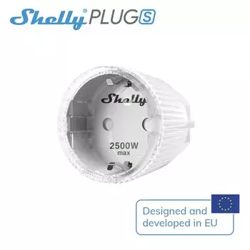 Shelly Plug S Wi-Fi Розетка
