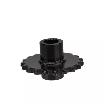 Шестеренка с 19 шлицевыми звездочками, шестеренка с передним выходом, 428 дюйма, 19 зубьев, для квадроциклов Gy6 125cc 150cc ATV Quad Gokart Taotao