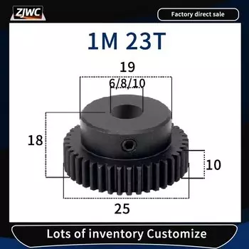 Шестерня 45# сталь 1м 23 зуба LSWCBE